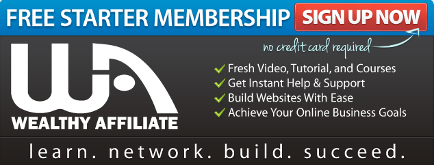 A Free Starter Membership Banner for Wealthy Affilaite